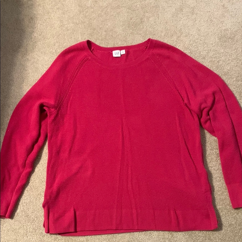 GAP Crew Neck Sweater Relaxed Fit Knit